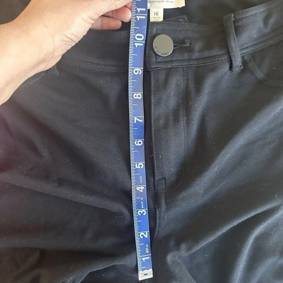 Seven 7 Black Skinny Pants Jeans Women’s Size 16 Blak L0574 - Picture 6 of 11